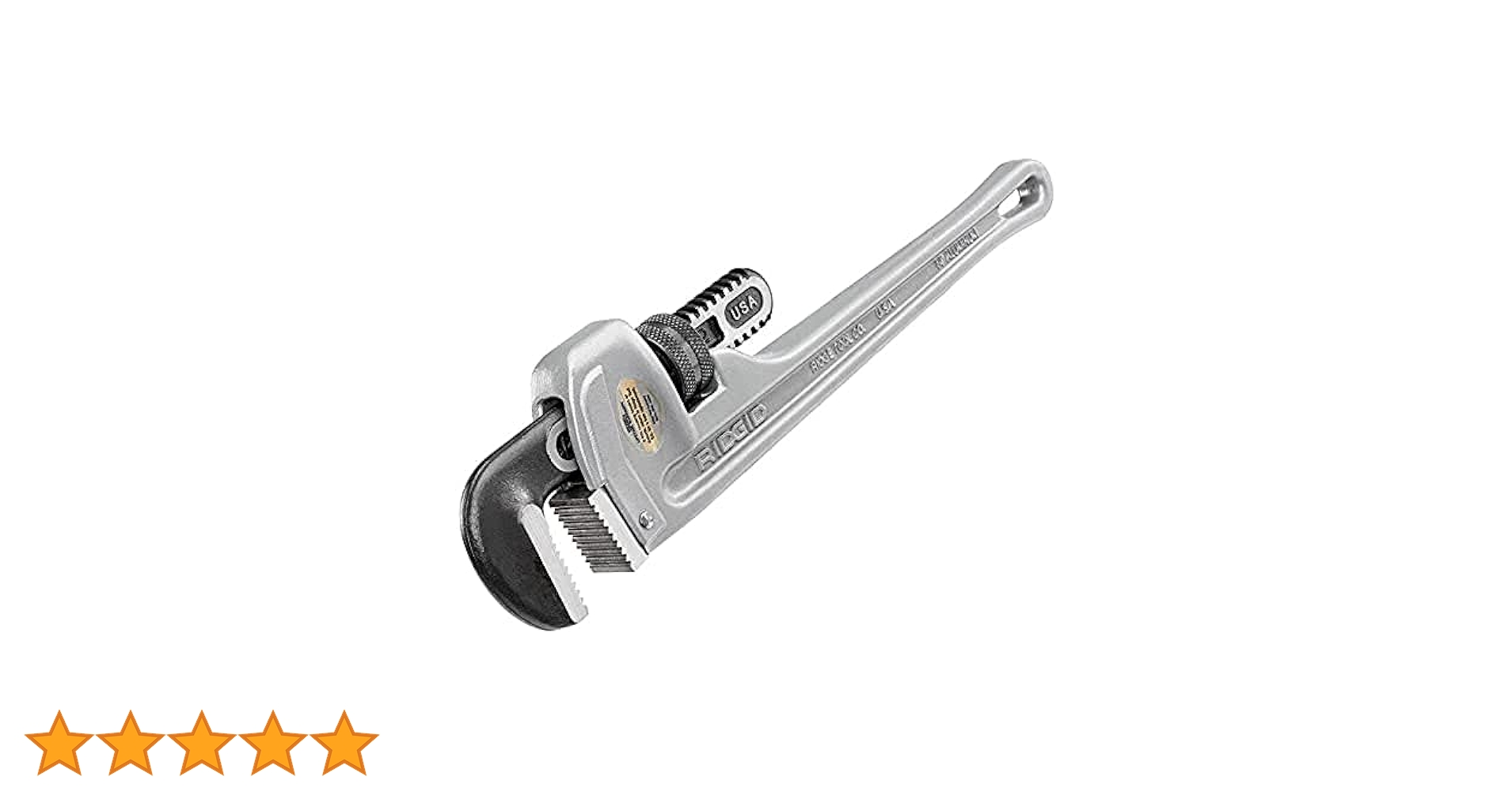ミホ様♪ RIDGID(リジッド) パイプレンチ 848 アルミ 1200㎜ 31115 アルミストレートパイプレンチ 848 1個 RIDGID(日本